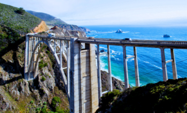 Big Sur Rainbow Bridge California Hwy 1 Road Trip