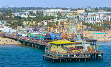 Santa Monica California Hwy 1 Road Trip