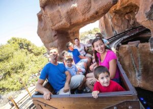 knotts train ride
